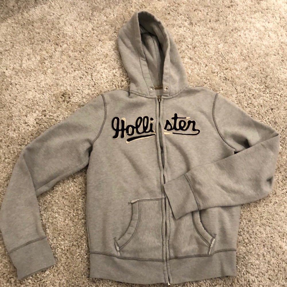 Hollister hooded zip up